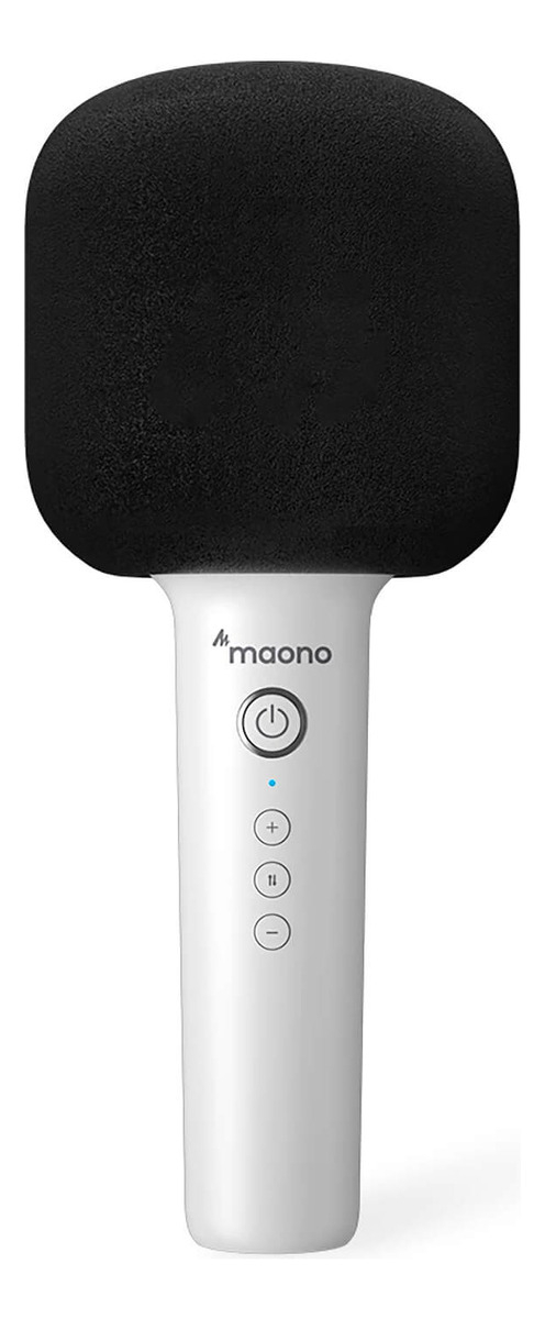 D_698696-MLU71680071129_092023-F.jpg Micrófono Karaoke Bluetooth Maono Mkp100 Plug & Play Blanco - Imagen 1