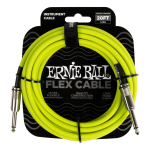 Ernie Ball Cable Para Instrumento P06419 6 Mts Verde Flex