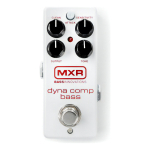 Pedal Mxr M282 Dyna Comp Bass Mini Dunlop M 282 Color Blanco
