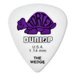 U?etas Jim Dunlop Tortex Wedge 424r 1.14 Bolsa X72u