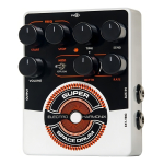 Pedal Emulador De Baterías Electro-harmonix Super Space Drum Para Guitarra Negro/blanco/rojo