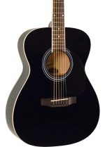 Guitarra Acustica Savannah Sgo-12-bk Ooo Black - Imagen 2