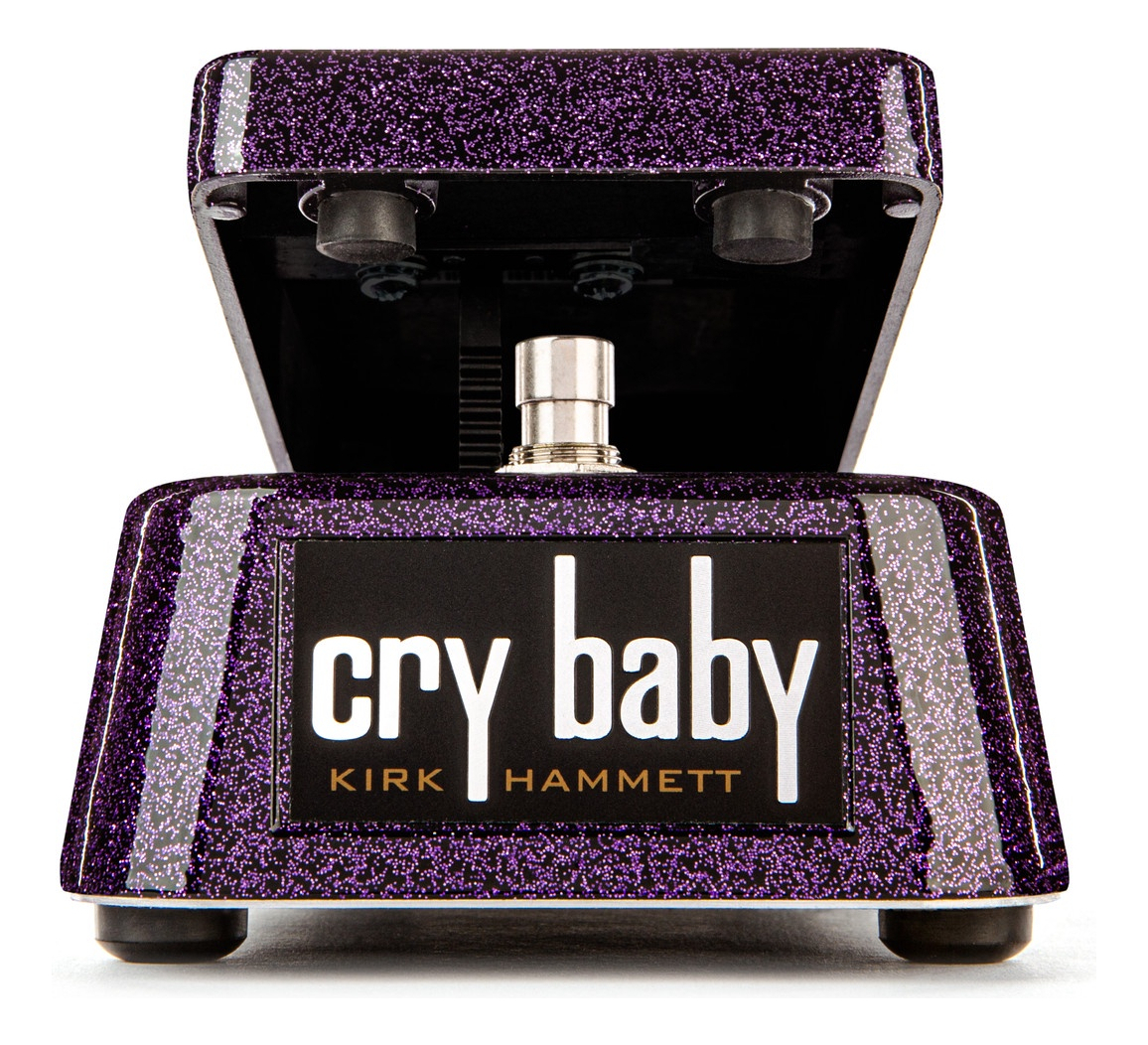 D_722646-MLU77928183214_082024-F.jpg Pedal Dunlop Wah Kh95x Kirk Hammett Collection Cry Baby Violeta Oscuro - Imagen 1