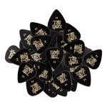 Ernie Ball P09124 Heavy Black Cellulose Picks Bolsa 144 Unid