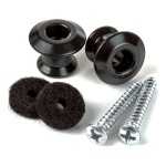 Straplok Juego De Botones Para Correa Diseño Dual - Negro
