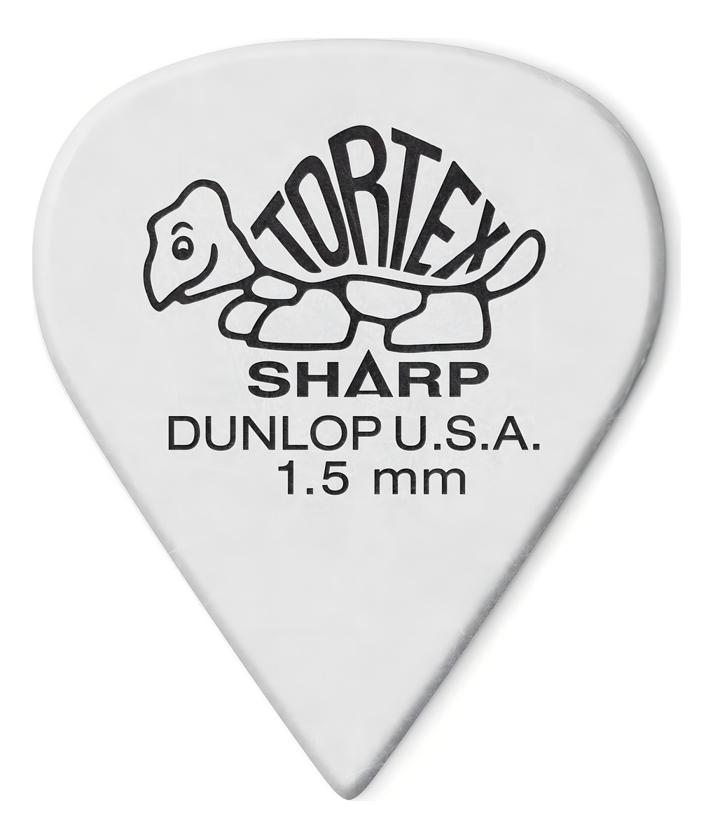 D_730224-MLU78011625813_072024-F.jpg Paquete De 72 P?as De Guitarra Dunlop Tortex Sharp De 1,50 Blanco. - Imagen 1
