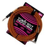 Cable Ernie Ball Trenzado 5.49m Pumpkin Pie P06471 Angular - Imagen 2