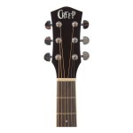 Guitarra Ac?stica Creep Negra Cuerdas Acero Mf125b Con Funda - Imagen 4