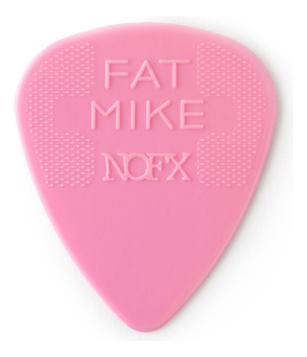 D_735944-MLA99489914432_112025-F.jpg Púa Nylon Rosada 0.60mm Jim Dunlop Para Guitarra 6 Unidades Rosado Standard - Imagen 1