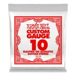 Ernie Ball Cuerda Suelta Guit Electrica/acust Steel 0.10