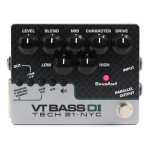 Pedal Para Bajo Preamp Vtb Bass Di -tech 21 Sansamp Cs-vtb-d