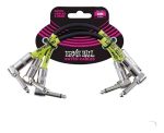 Pack 3 Cables Patch Pedales Ernie Ball 6050 15cm Black - Imagen 4