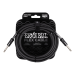 Cable Guit - Bajo Ernie Ball (6435) 6 Mt. Plug Recto - Negro