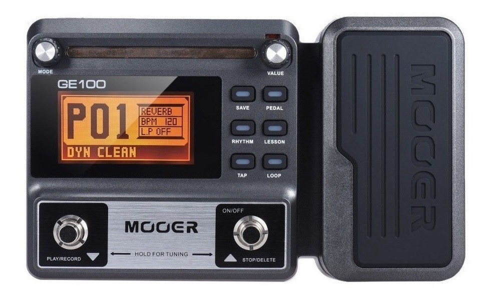 D_746227-MLA99386046628_112025-F.jpg Pedalera Multiefectos Mooer Ge100 Para Guitarra Eléctrica Y Acústica Negro - Imagen 1