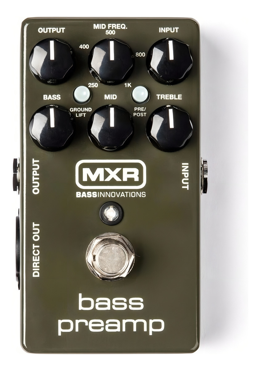 D_748135-MLA92561363216_092025-F.jpg Pedal Dunlop Mxr Bass Preamp M81 Verde - Imagen 1