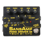 Pedal Preamp Tech 21 Sansamp Para Driver Di