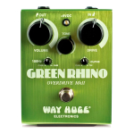 Pedal Overdrive Guitarra Way Huge Whe202 Green Rhino