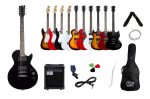 Pack Guitarra Les Paul Y Amplificador Creep Completo Bk - Imagen 5