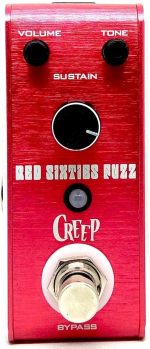 Pedal Fuzz P/ Guitarra Electrica Creep Micro Red Sixties - Imagen 3