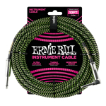 Ernie Ball Cable Para Instrumento P06077 3.05 Mts Verde