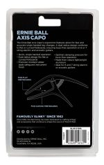 Capotraste Guitarra Ernie Ball Axis Dual Radius Blue Steel - Imagen 3