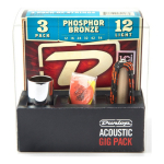 Steel Gig Pack Accesorios Jim Dunlop Ga24 Guitarra Ac?stica