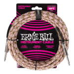 Cable Guitarra Bajo Ernie Ball 6430 Entelado 5,49 Mt. Argyle