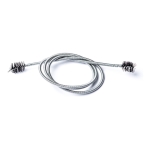 Escobilla Cepillo Flex Para Limpieza De Trompeta Herco He75
