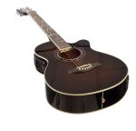 Guitarra Acústica Creep Mf150ce C/corte Eq 5 Bandas Funda - Imagen 3