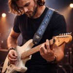 Ernie Ball Correa P/ Guitarra P04097 Indigo Orchid Jacquard - Imagen 2