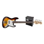Pack Bajo Jazz Bass Y Amplificador Creep Completo Sb