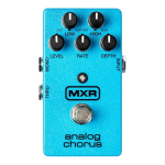 Pedal De Efecto Mxr Analog Chorus M234 Azul