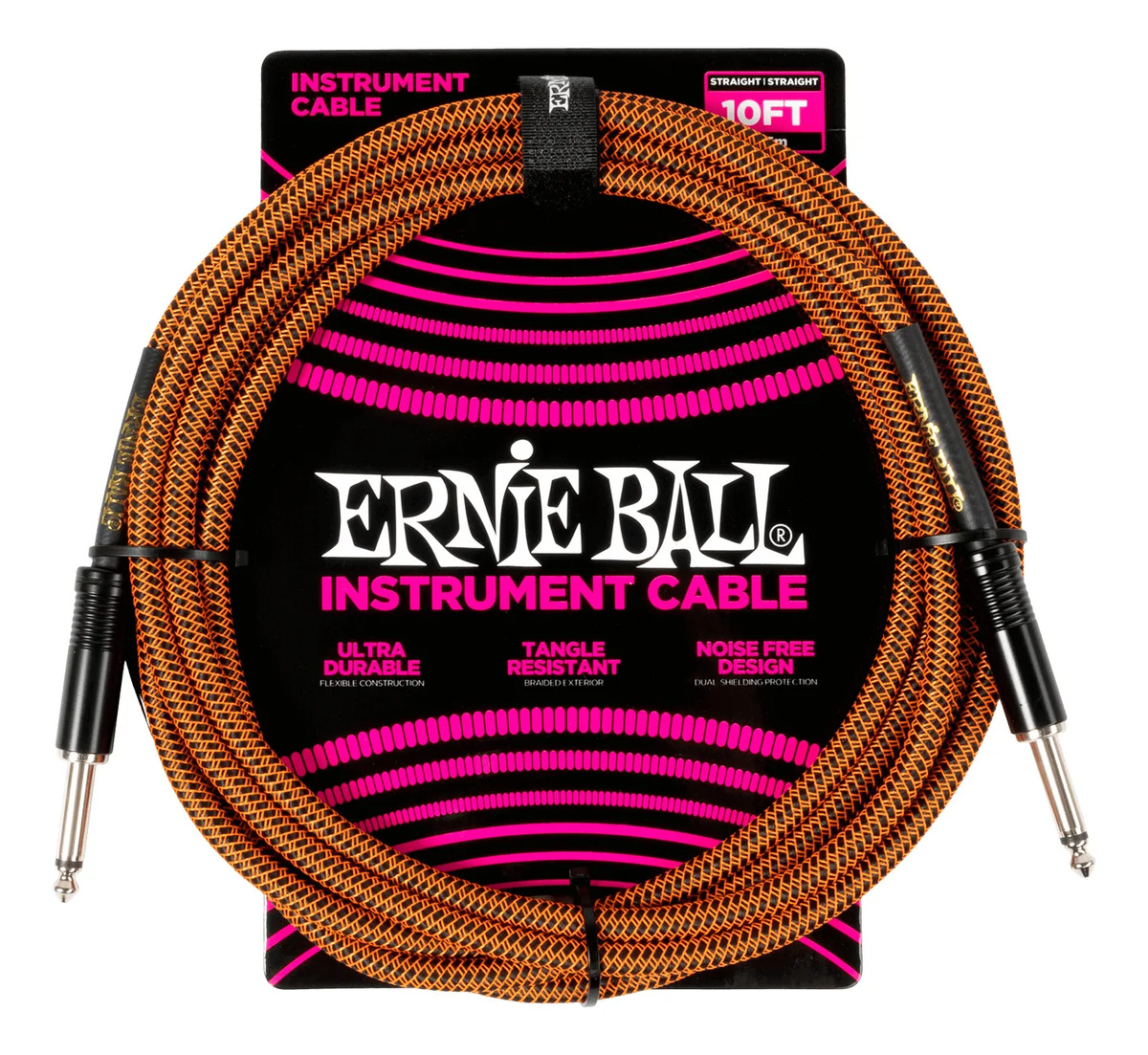 D_780930-MLC106750499494_022026-F.jpg Cable De Instrumento Ernie Ball Trenzado Recto/recto 3 Mts - Imagen 1