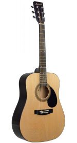 Savannah Sgd-12-na Dreadnought Guitarra Natural - Imagen 2