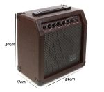 Amplificador Guitarra Acustica 15w Creep A15 Chorus / Eq - Imagen 4