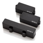 Microfono Para Bajo Emg Pjx Set Black Precision/jazz Activo