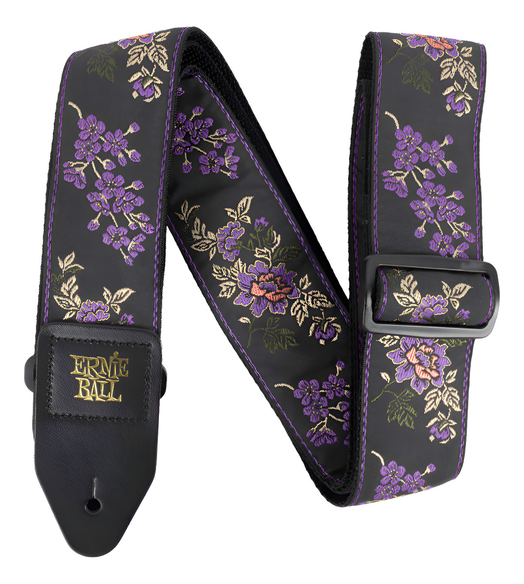 D_784236-MLC92296820834_092025-F.jpg Ernie Ball Correa Guitarra O Bajo Jacquard P05364 Lv. Bloss. - Imagen 1