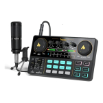 Interfaz Podcast Maono Au-am200s1 Lite Kit Tarjeta C/microf.