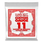Ernie Ball P01011 .011 Cuerda Suelta De Acero Para Guitarra