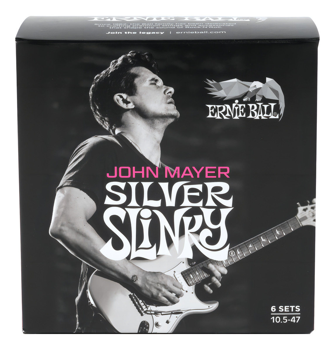 D_787852-MLA99930637913_112025-F.jpg Cuerdas De Guitarra El?ctrica Ernie Ball John Mayer Silver Slinky 6-pack P03817 - Imagen 1