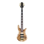 Spector Euro 5 Lx Bass Guitar Poplar Burl Natural Bartolini
