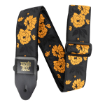 Ernie Ball Correa Guitarra O Bajo Jacquard P05358 Tang. Rose Negra Animal Print