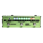 Pedal Valeton Mes-2 Para Bajo Dapper Mini Bass Multi Effect