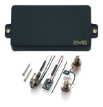 Microfono Para Guitarra Emg 81 Tw Black Humbucker Activo - Imagen 3