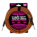 Cable De Instrumento Ernie Ball Trenzado Recto/recto 5,5 Mts