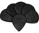 Púas Guitarra Nylon Jazz Iii Jim Dunlop Max Grip Pack 6 Negro 471p3s - Imagen 4