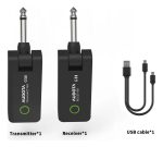 Inalambrico Guitarra Bajo Audota G-58 Plug 30 Mts 5.8 Gz - Imagen 3