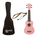 Ukelele Soprano Creep Waimea Rosa + Funda + Correa!