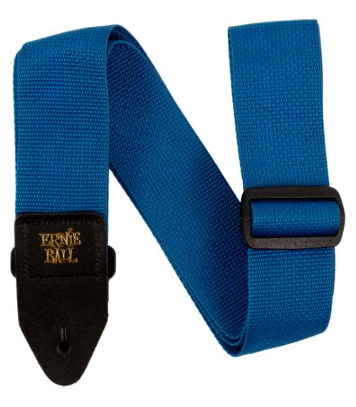 D_799442-MLA99595045954_122025-F.jpg Correa Ajustable Para Guitarra Ernie Ball Polypro P05352 Azul - Imagen 1