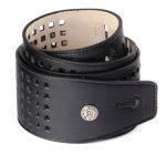 Correa Guitarra Y Bajo Square Perforation Dunlop Bmf-07bk - Imagen 2